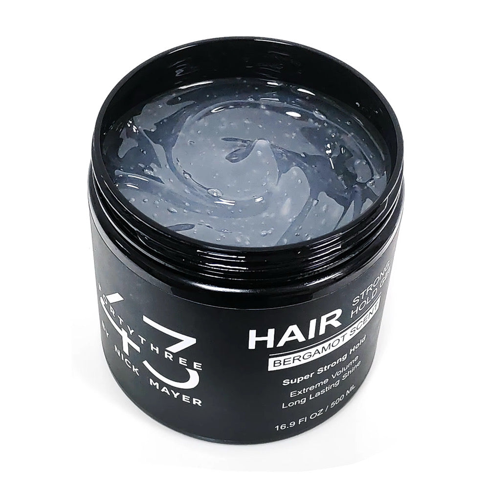 43 Strong Hold Hair Gel - Bergamot Scent