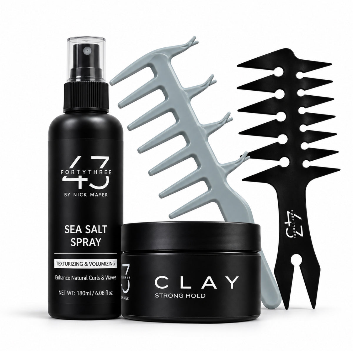 Matte Finish Styling Set