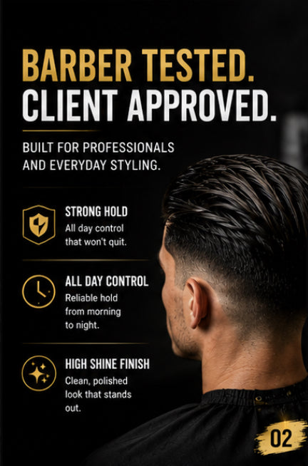 43 Strong Hold Hair Gel - Bergamot Scent