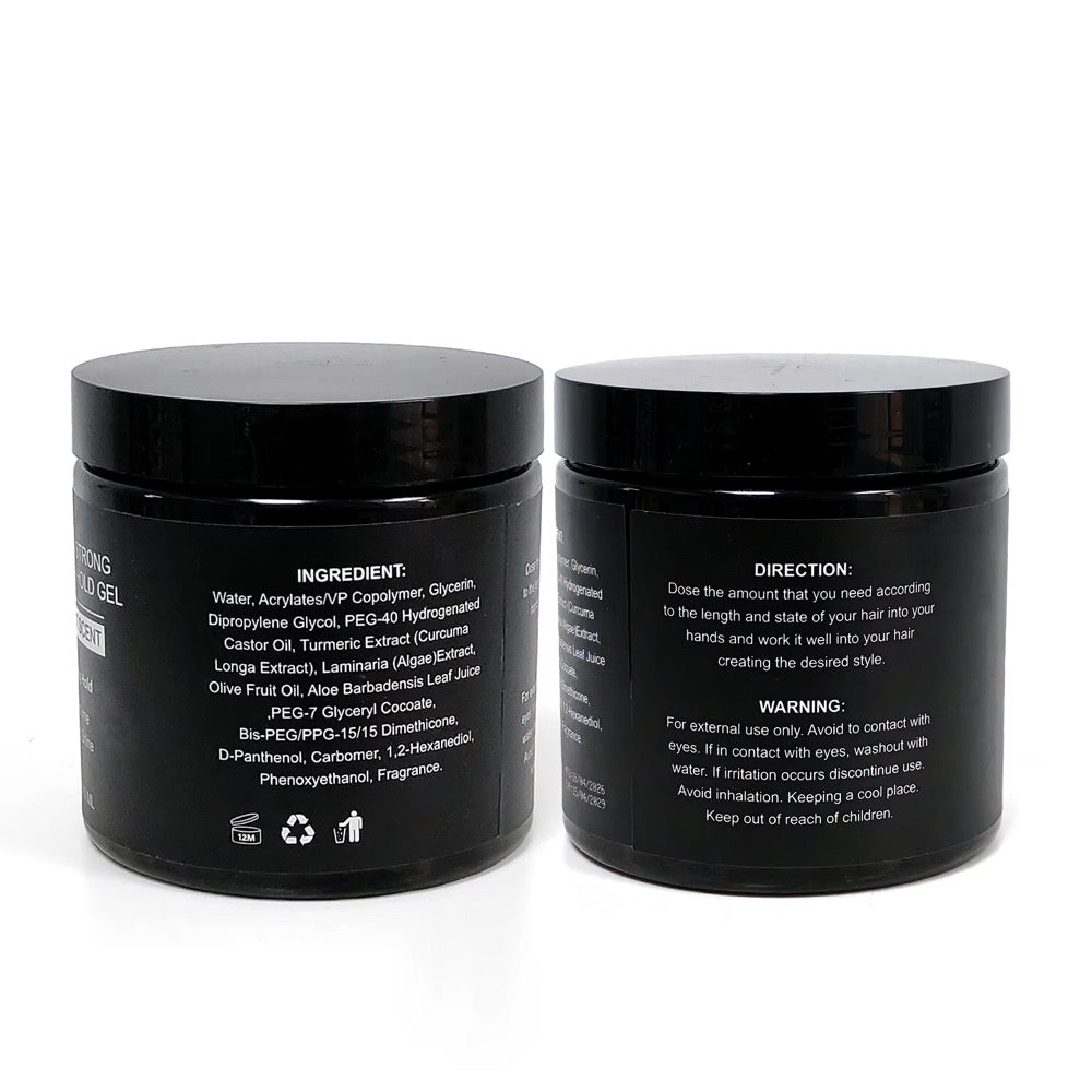 43 Strong Hold Hair Gel - Bergamot Scent