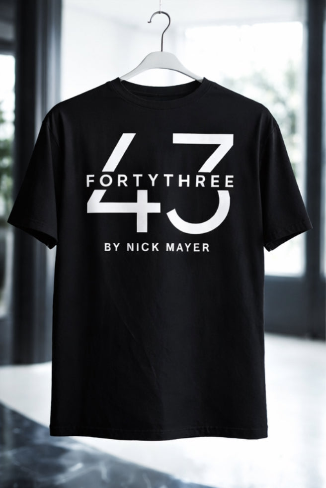 43 Tee Shirt Black